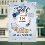 Affiche Marché de Noël