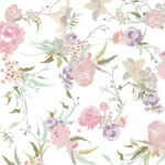 Imprimé allover floral